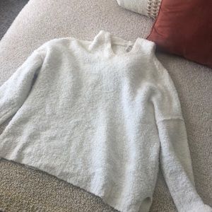 A New Day Hooded Fuzzy Sweater